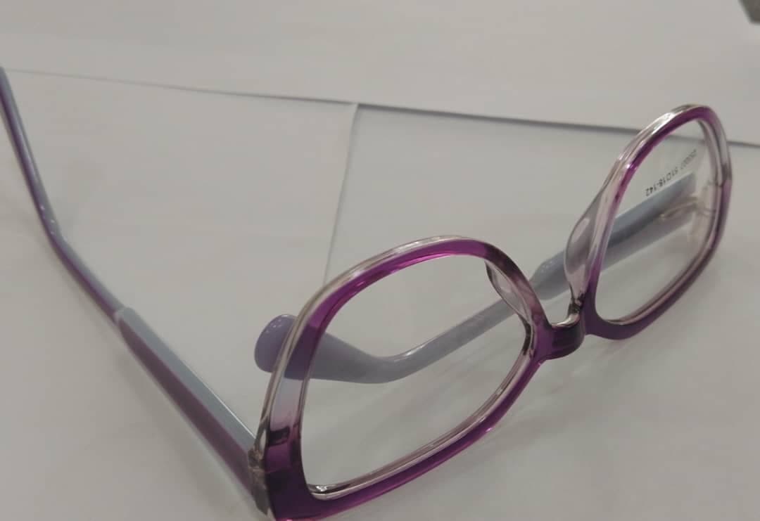 Purple fade, lilac temples